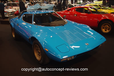 1974 Lancia Stratos HF Stradale - Exhibit Lukas Huni and Auto Epoca 